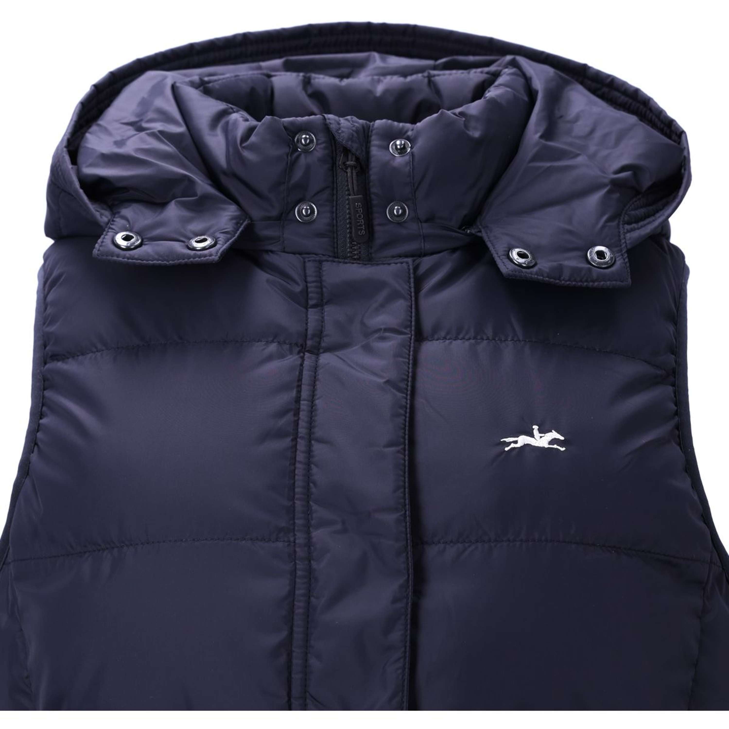 Schockemöhle Gilet lungo senza maniche SPTilly Marina oscura