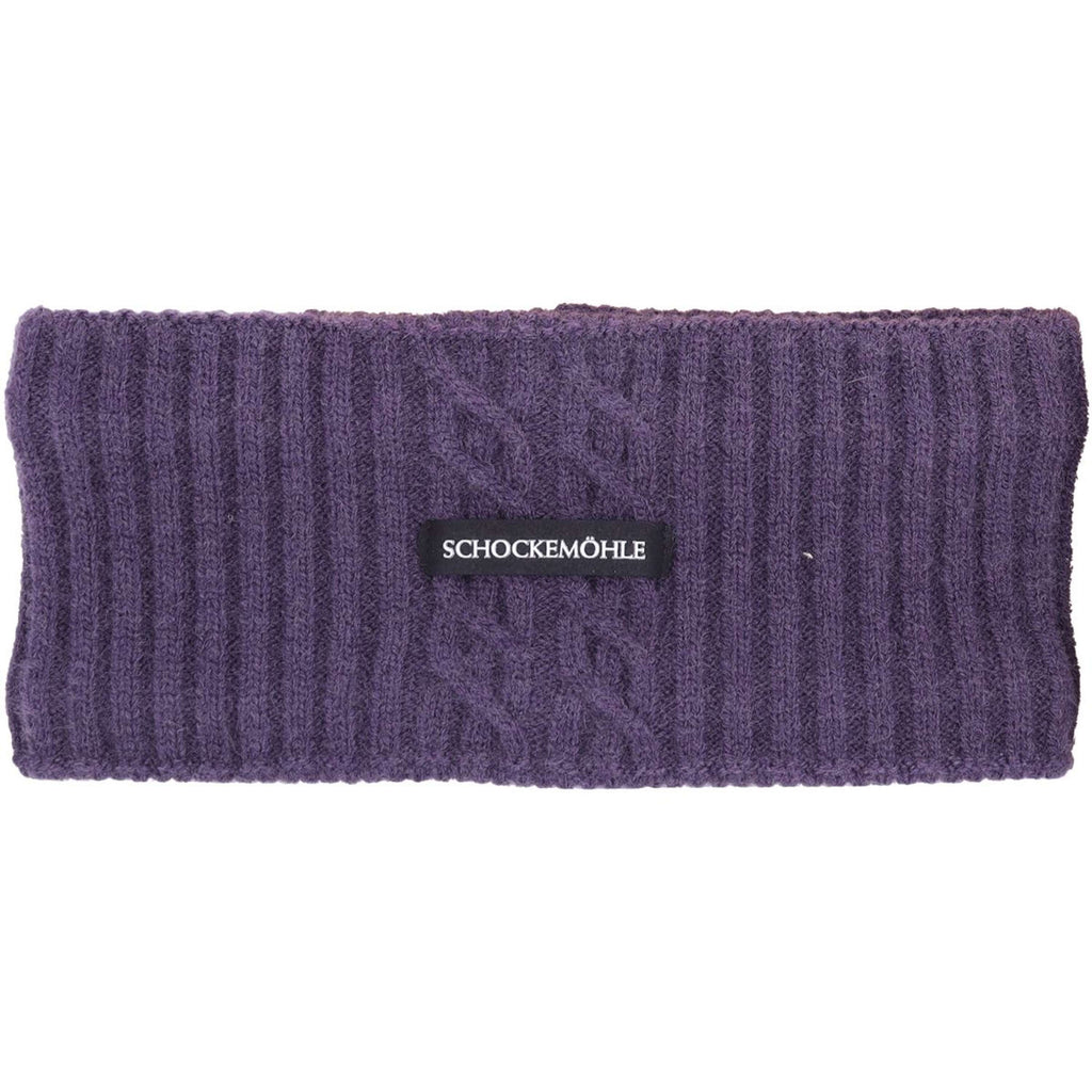Schockemöhle Fascia per capelli Braided Viola scuro