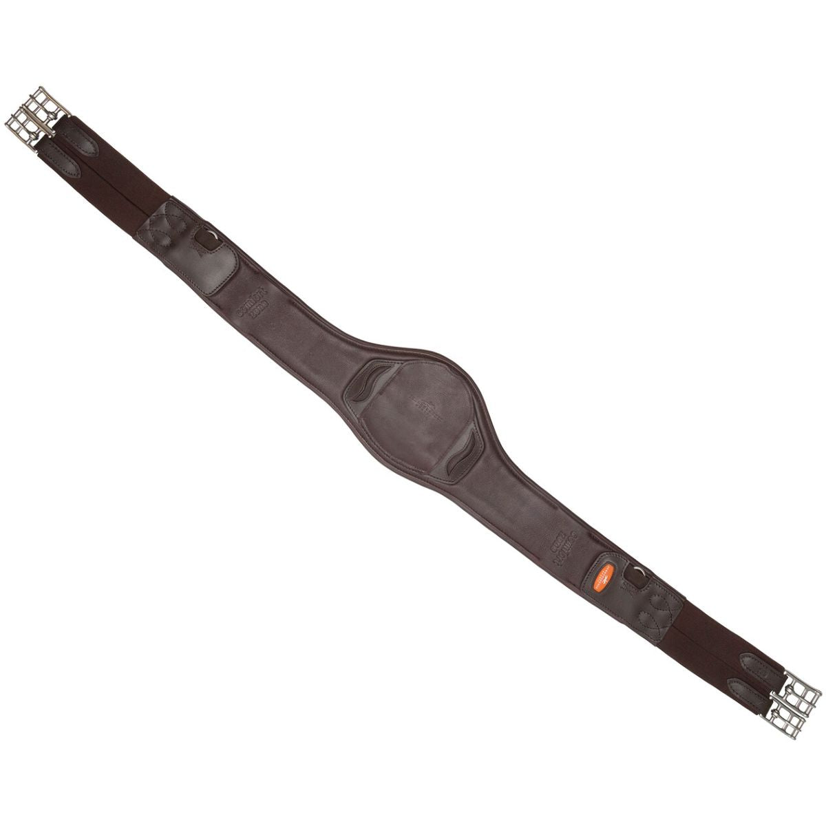 Schockemöhle Sottopancia Portland Espresso/Argento