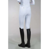Schockemöhle Leggings da Equitazione Air Sporty Pro Full Grip Bianco