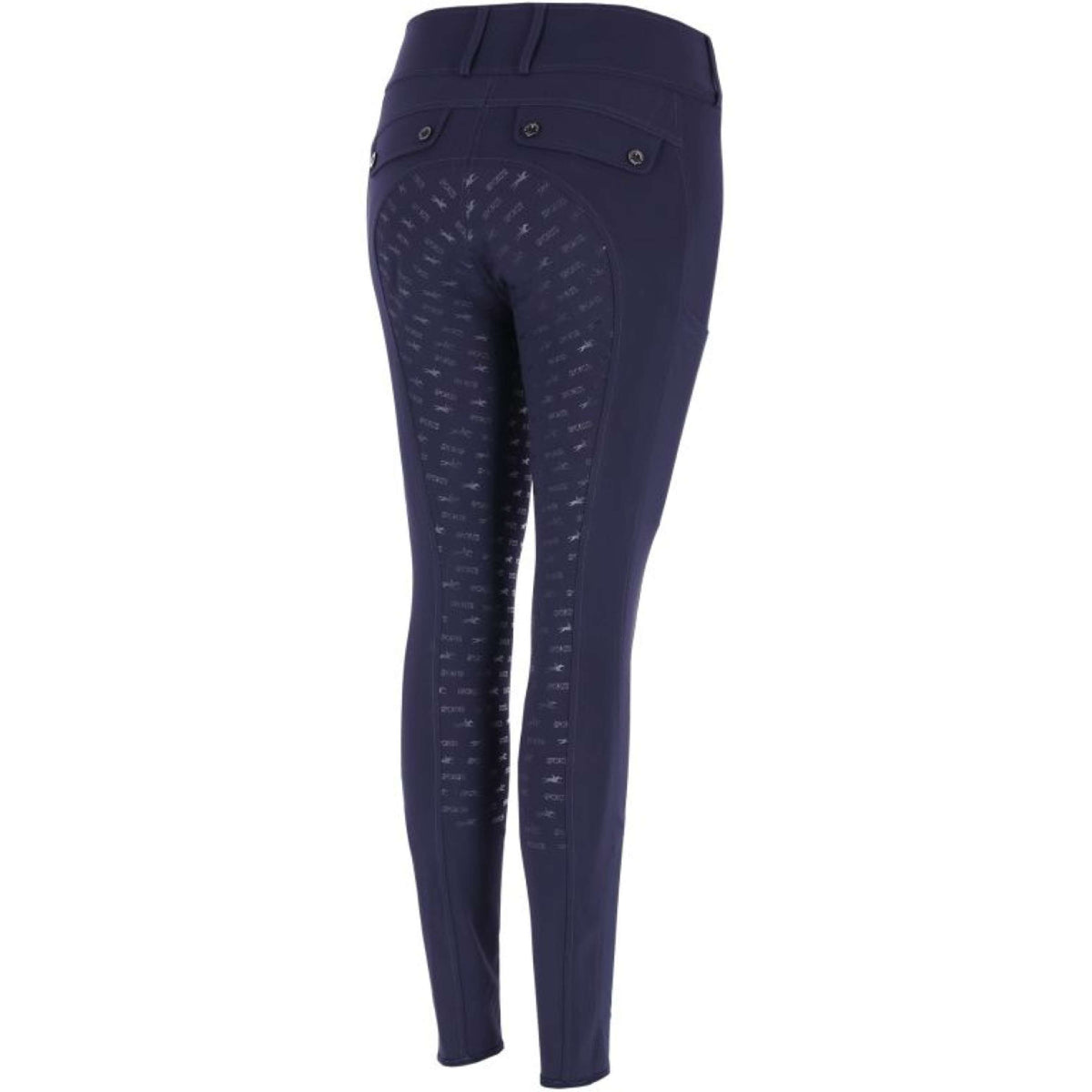 Schockemöhle Pantaloni da Equitazione SPCarola Full Grip Blu scuro