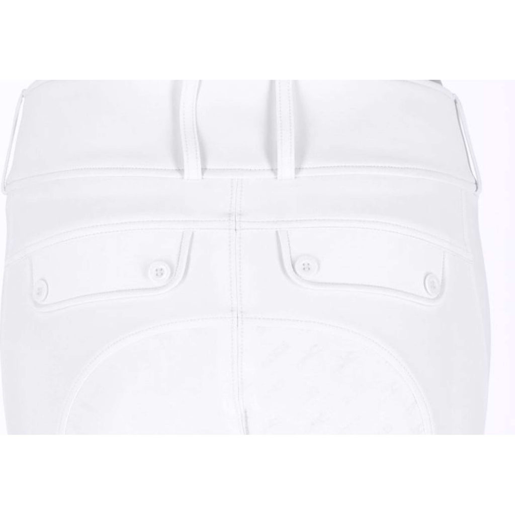 Schockemöhle Pantaloni da Equitazione SPCarola Full Grip Optical White
