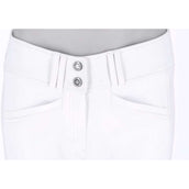 Schockemöhle Pantaloni da Equitazione SPCarola Full Grip Optical White