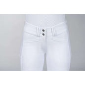Schockemöhle Pantaloni da Equitazione SPCarola Full Grip Optical White