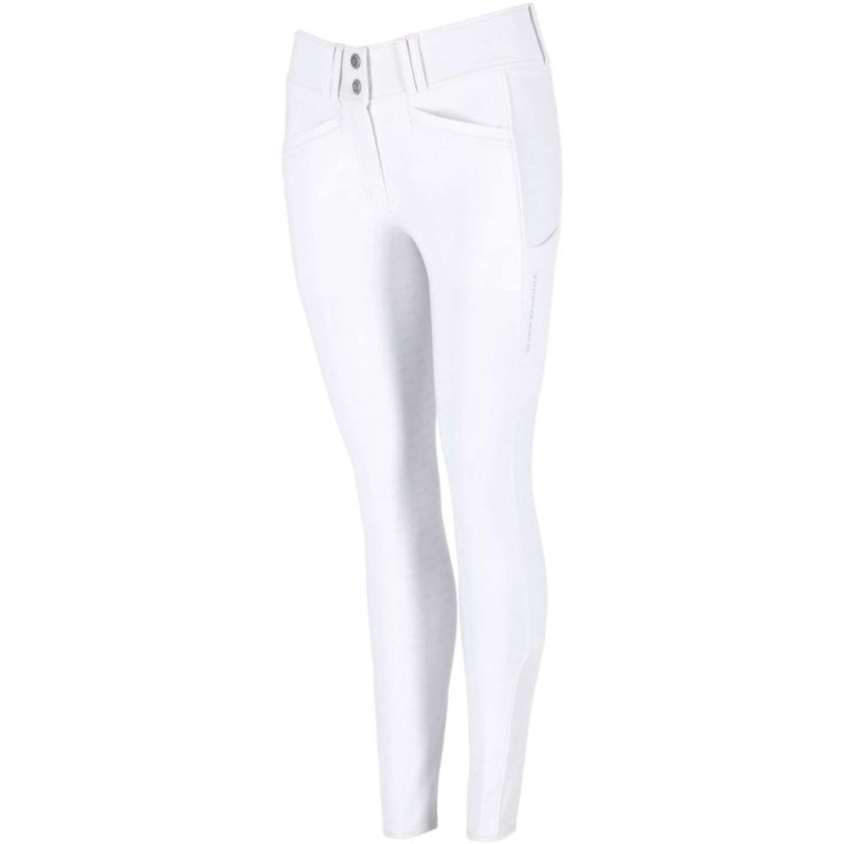 Schockemöhle Pantaloni da Equitazione SPCarola Full Grip Optical White