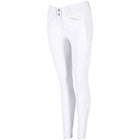 Schockemöhle Pantaloni da Equitazione SPCarola Full Grip Optical White