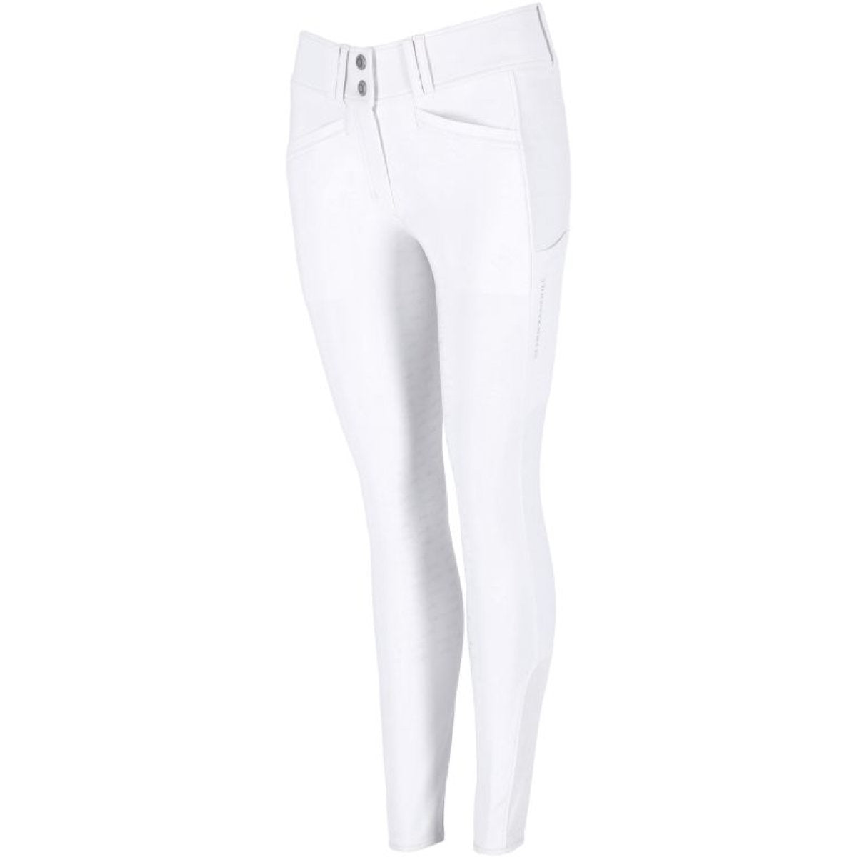 Schockemöhle Pantaloni da Equitazione SPCarola Full Grip Optical White