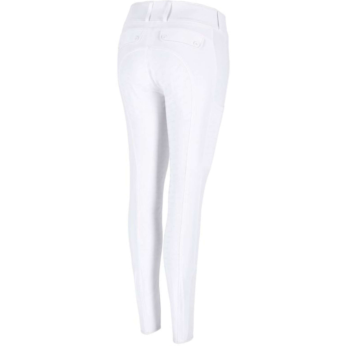 Schockemöhle Pantaloni da Equitazione SPCarola Full Grip Optical White