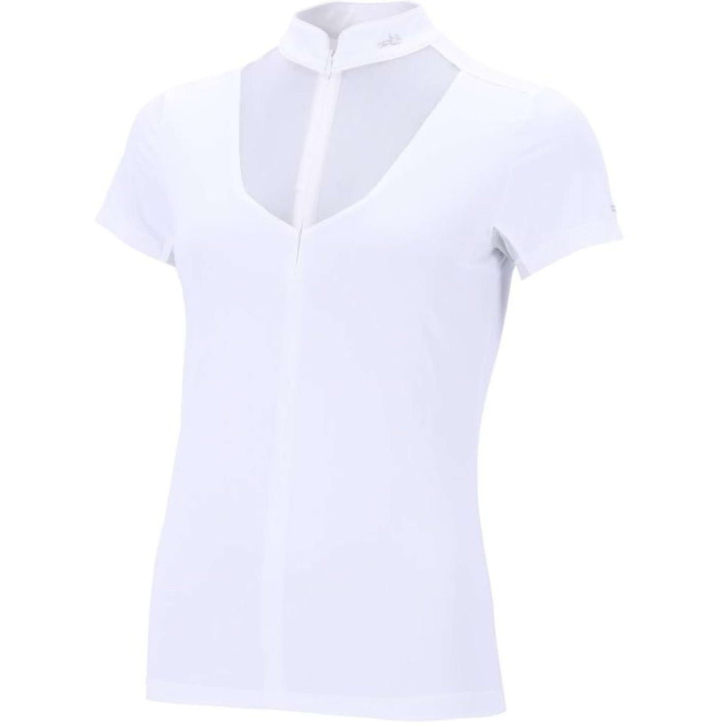 Schockemöhle Maglietta da Competizione SPAnita Optical White
