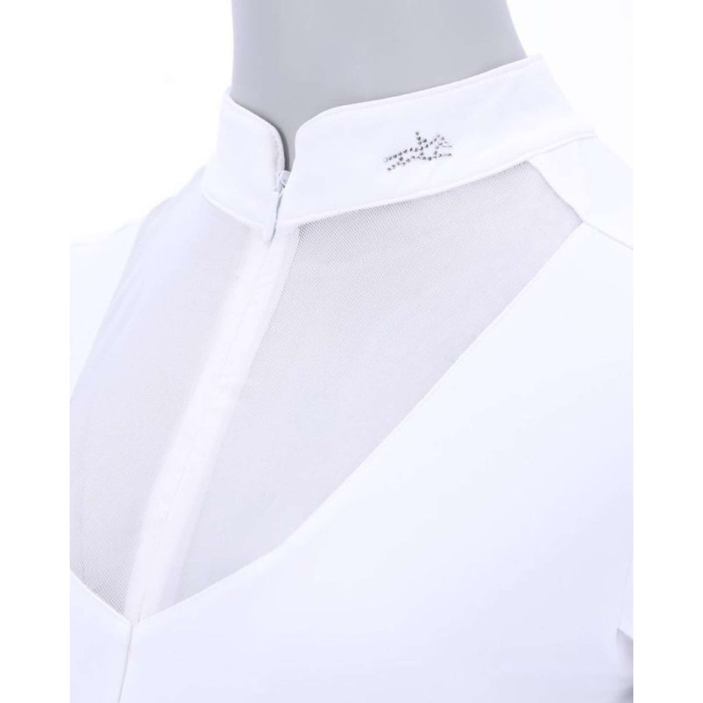 Schockemöhle Maglietta da Competizione SPAnita Optical White