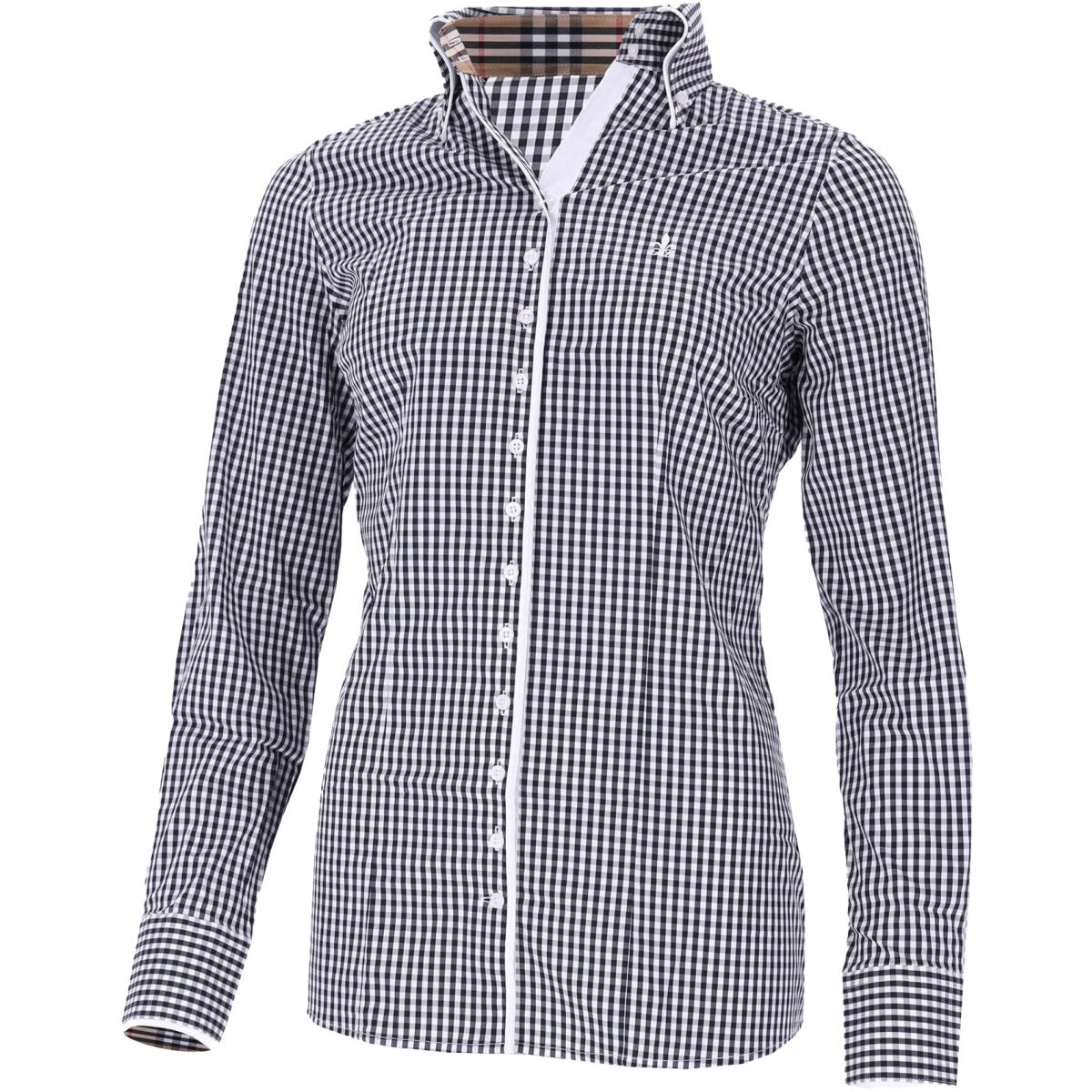 Schockemöhle Blusa FDL Eleonora London B Bianco/Nero