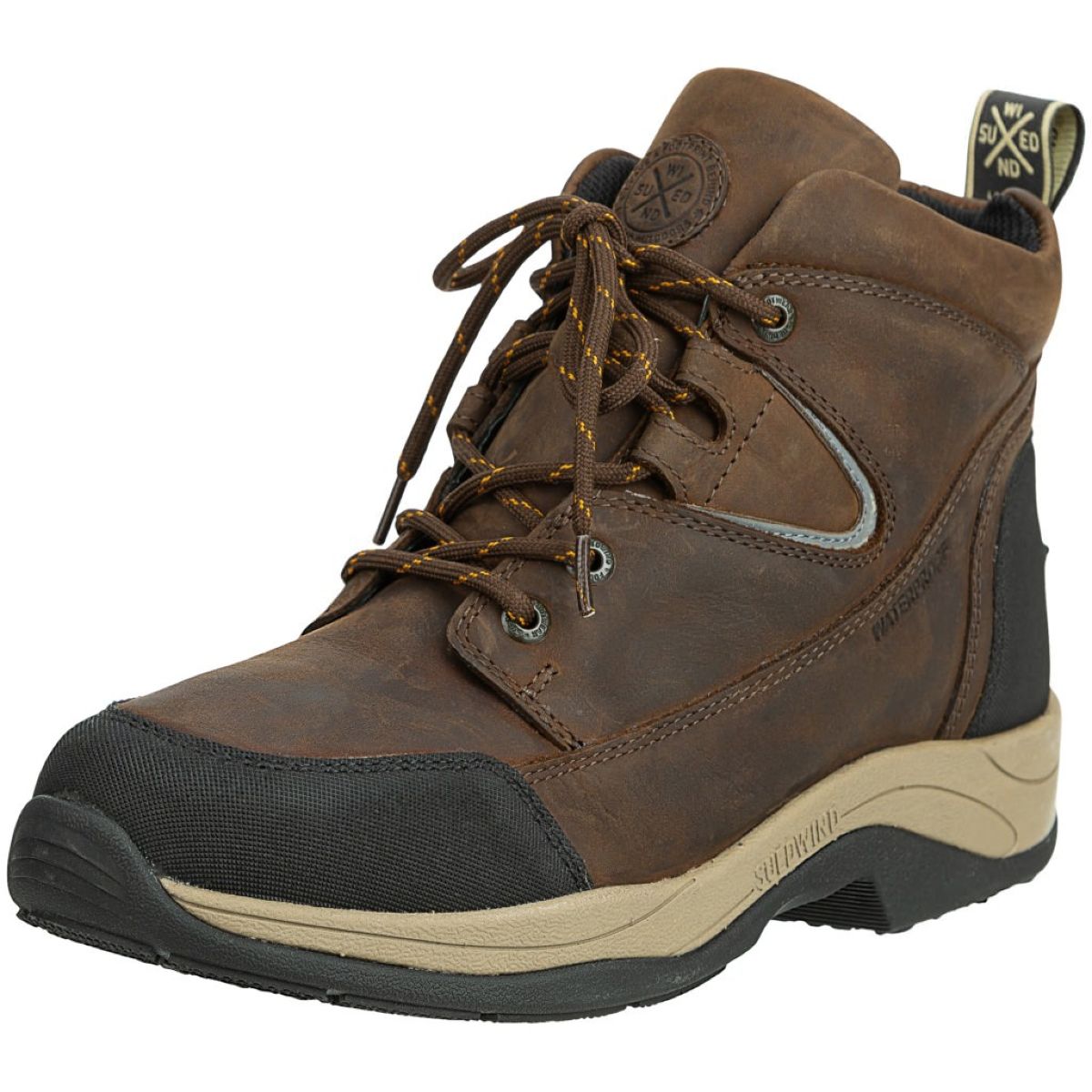 Suedwind Stivaletto Field Lace GripFTX Cioccolato