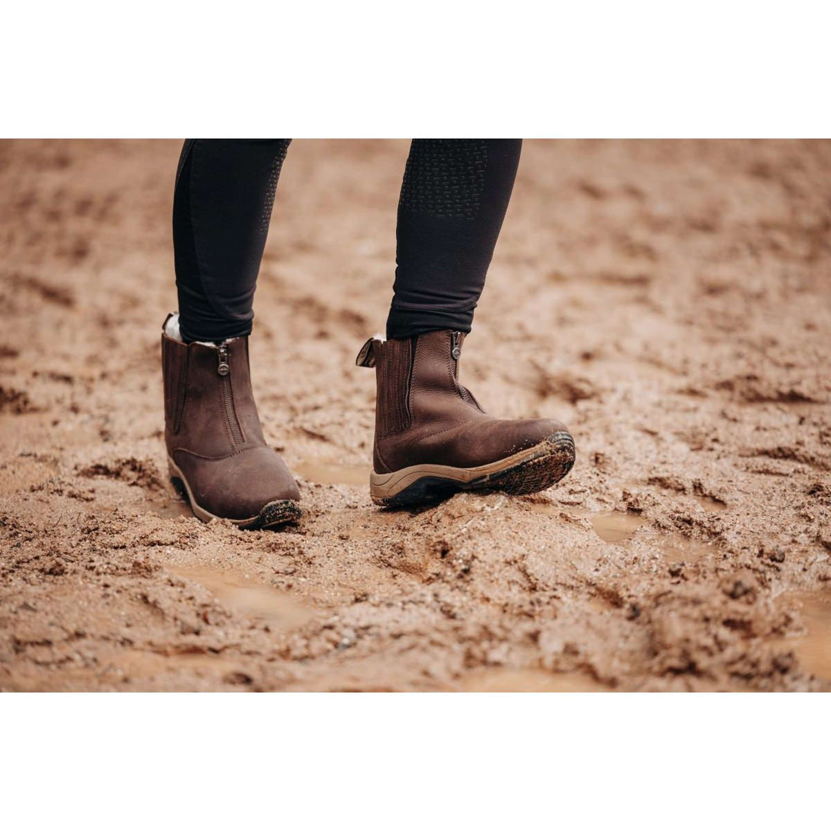 Suedwind Stivaletto Field FZ GripFTX Merino Marrone