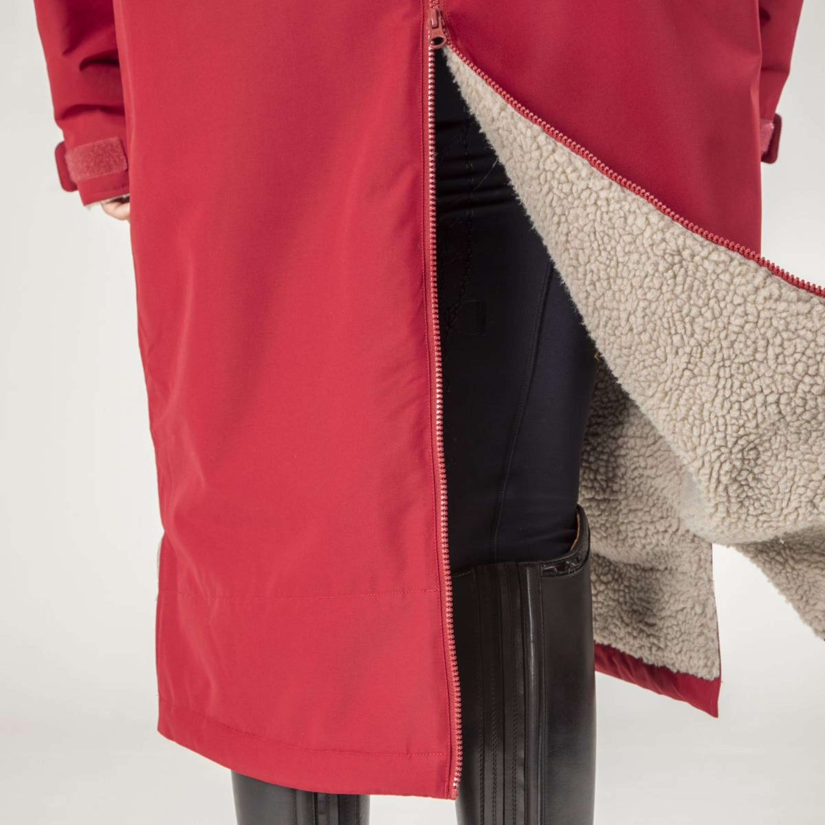 Aubrion by Shires Giacca Team All Weather Rosso