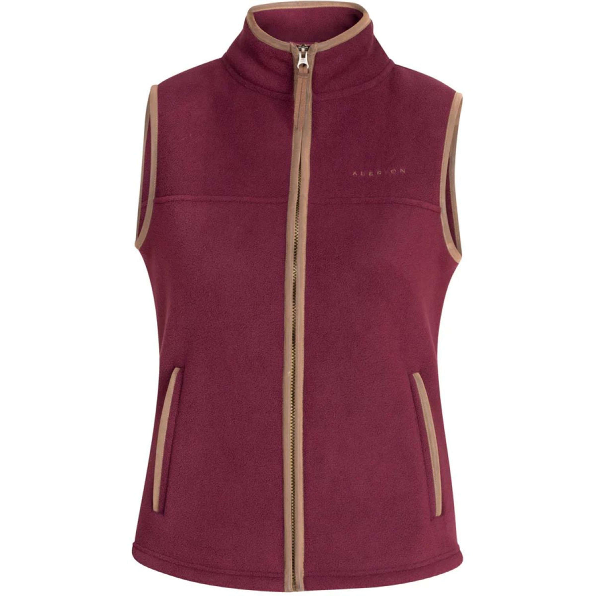 Aubrion by Shires Gilet Original Fleece Uomini Maroon