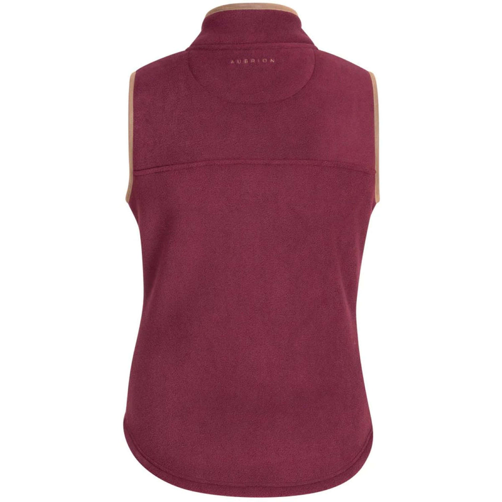 Aubrion by Shires Gilet Original Fleece Uomini Maroon