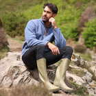 Aubrion by Shires Maglione Original Fleece Uomini Blu