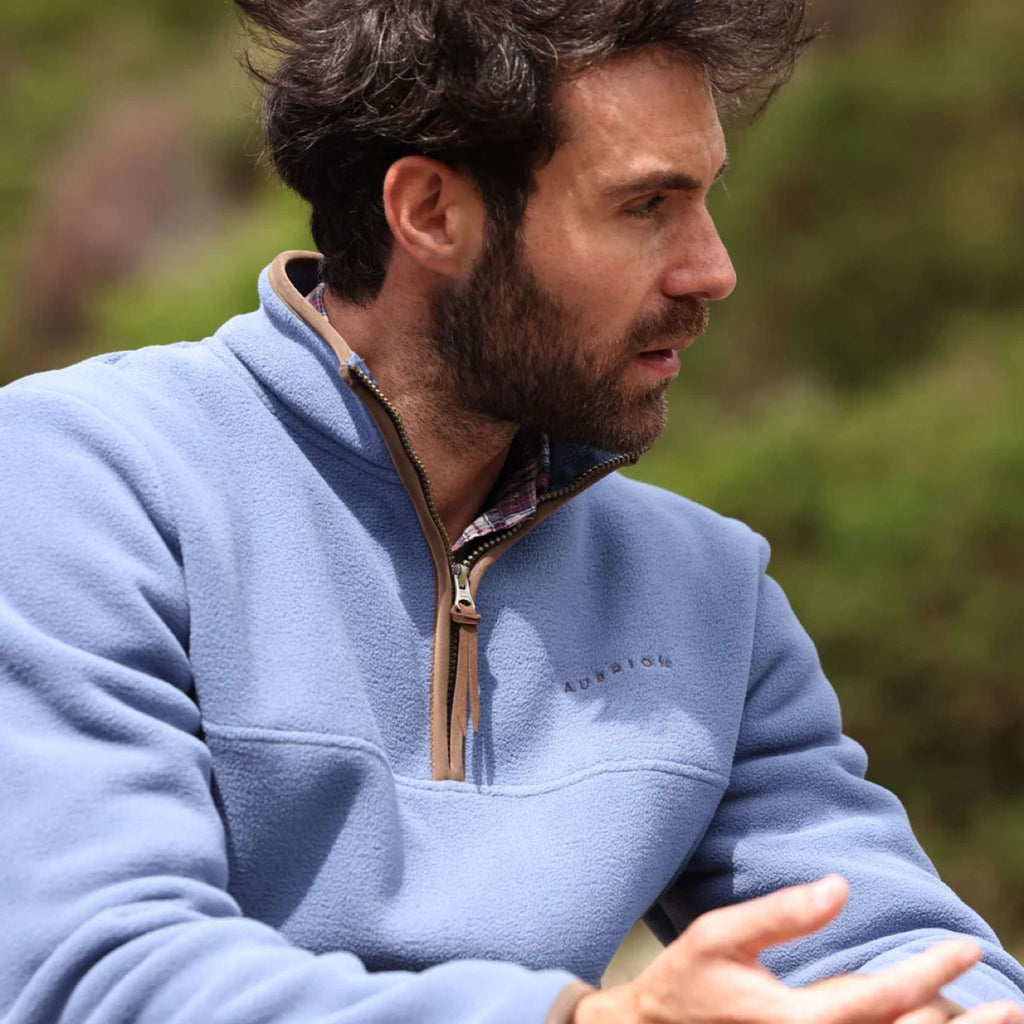 Aubrion by Shires Maglione Original Fleece Uomini Blu