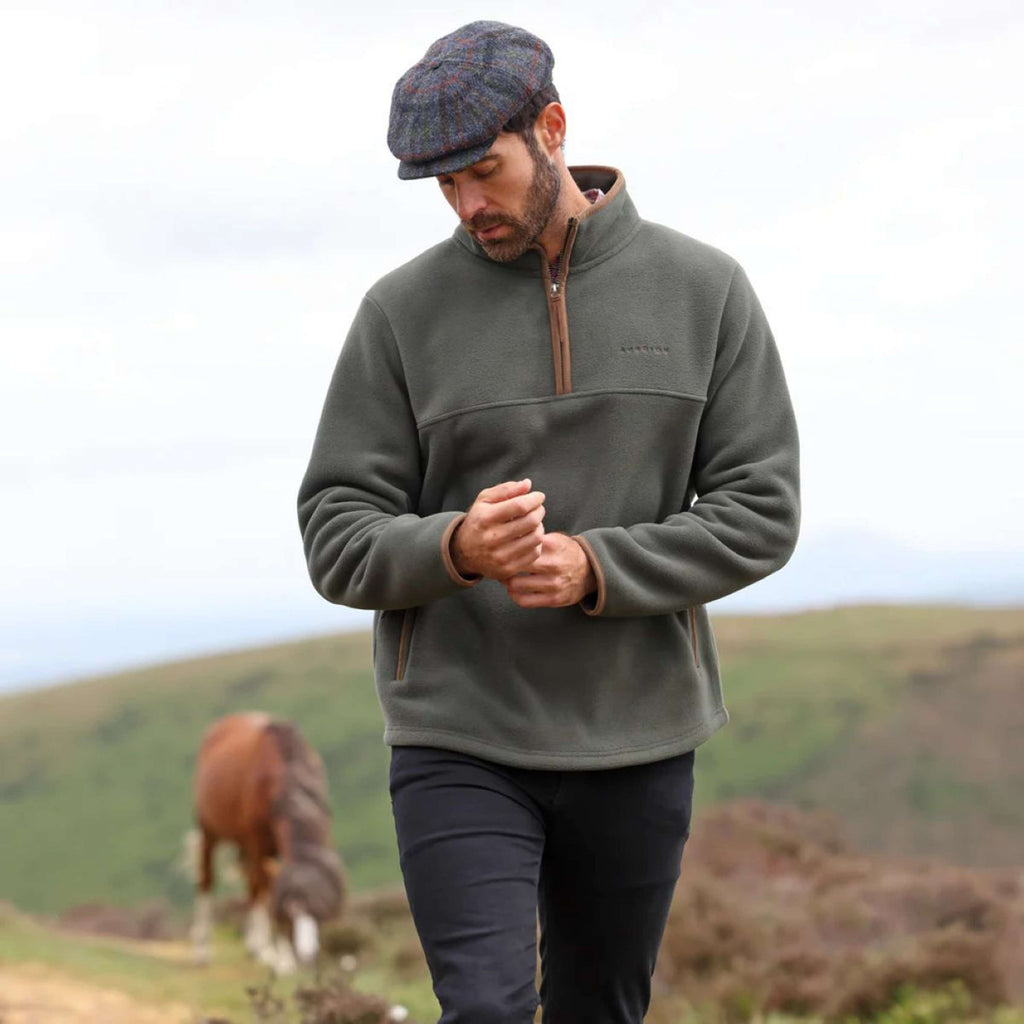 Aubrion by Shires Maglione Original Fleece Uomini Verde