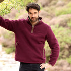 Aubrion by Shires Maglione Original Fleece Uomini Maroon