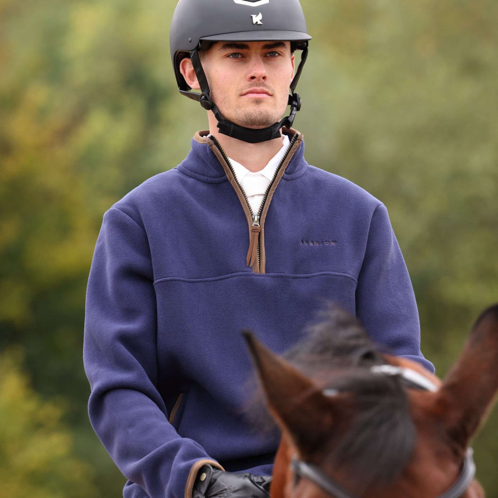 Aubrion by Shires Maglione Original Fleece Uomini Navy