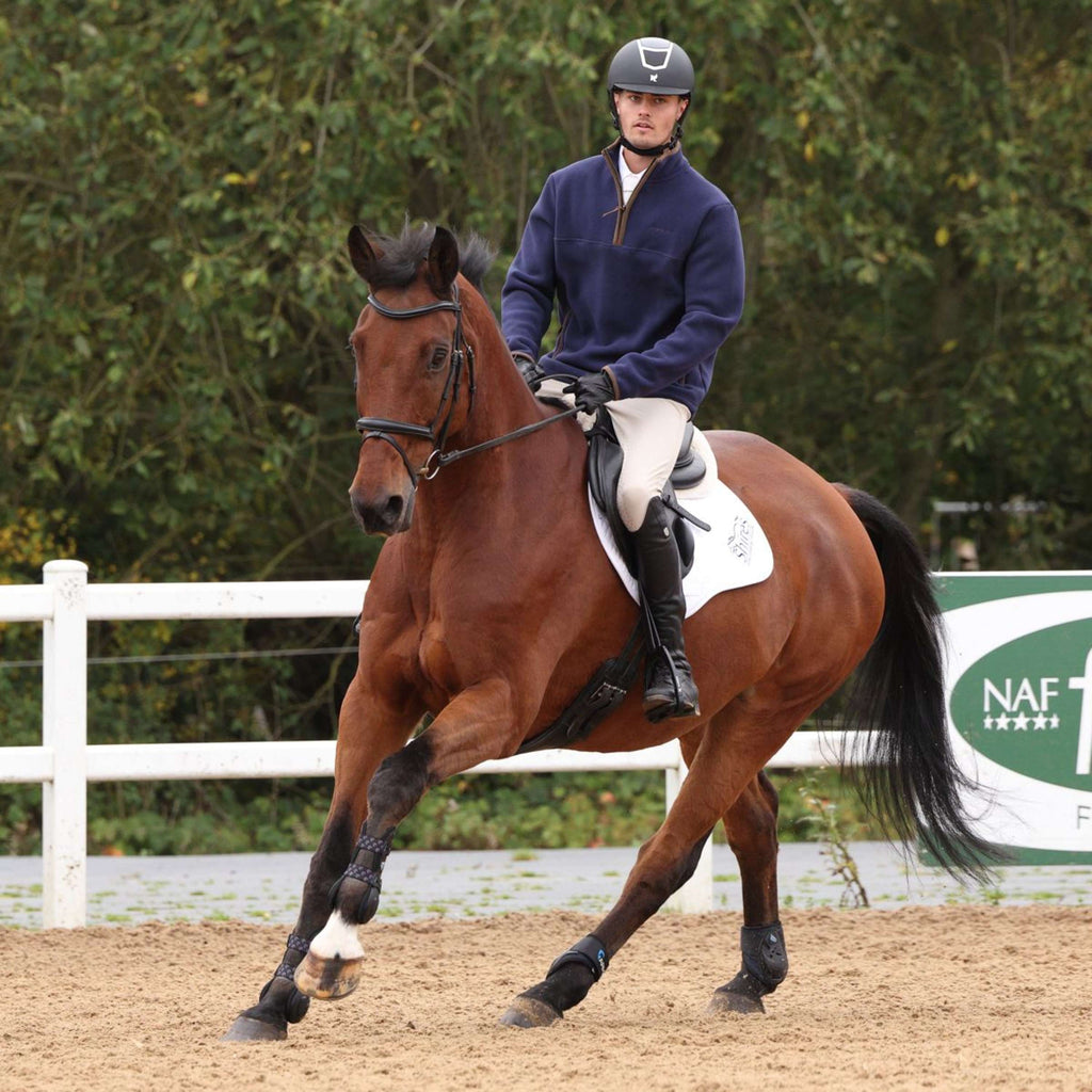 Aubrion by Shires Maglione Original Fleece Uomini Navy