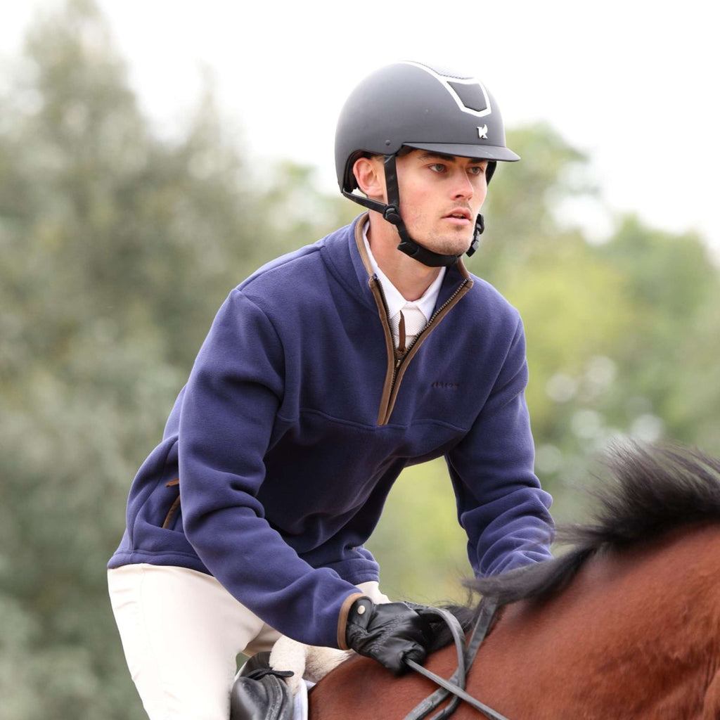 Aubrion by Shires Maglione Original Fleece Uomini Navy