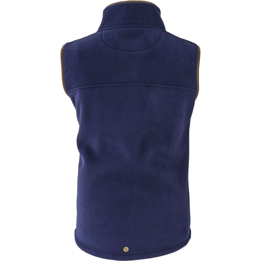 Aubrion by Shires Gilet Original Fleece Uomini Navy