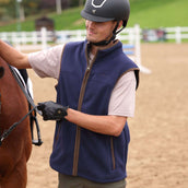 Aubrion by Shires Gilet Original Fleece Uomini Navy