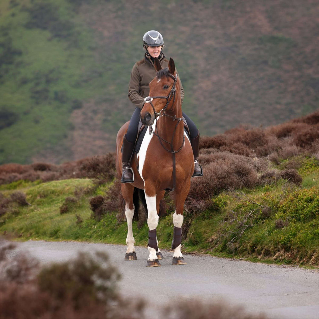 Aubrion by Shires Maglione Heritage Fleece Oliva scura