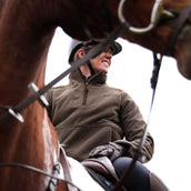 Aubrion by Shires Maglione Heritage Fleece Oliva scura
