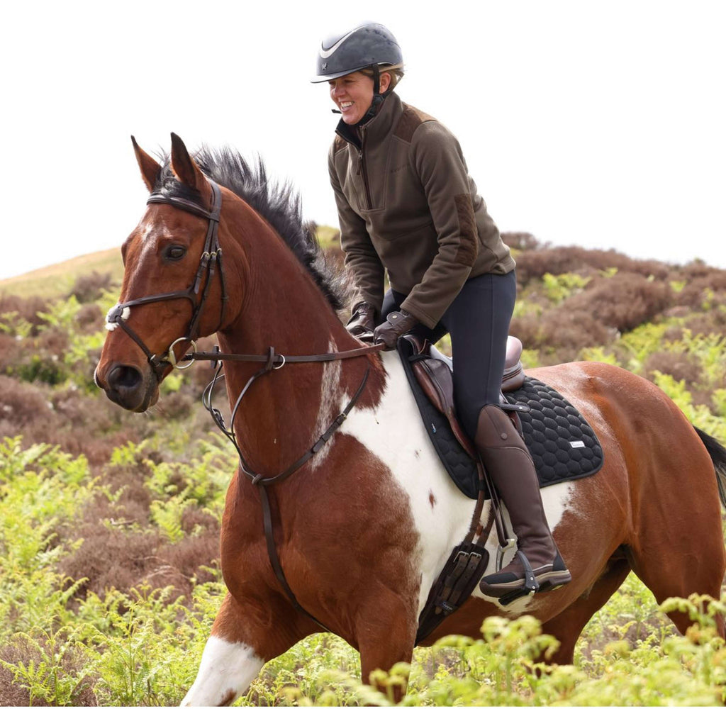 Aubrion by Shires Maglione Heritage Fleece Oliva scura