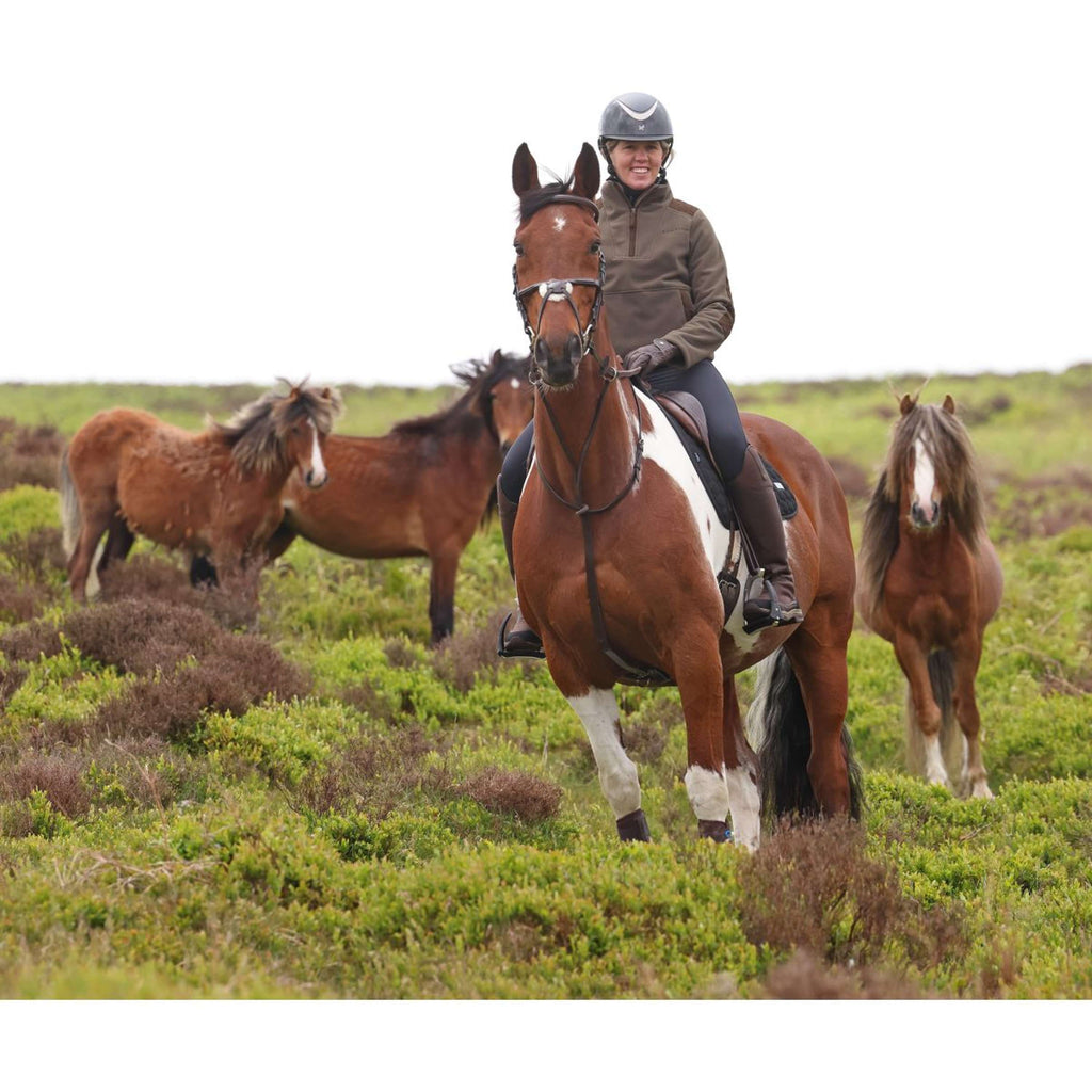 Aubrion by Shires Maglione Heritage Fleece Oliva scura