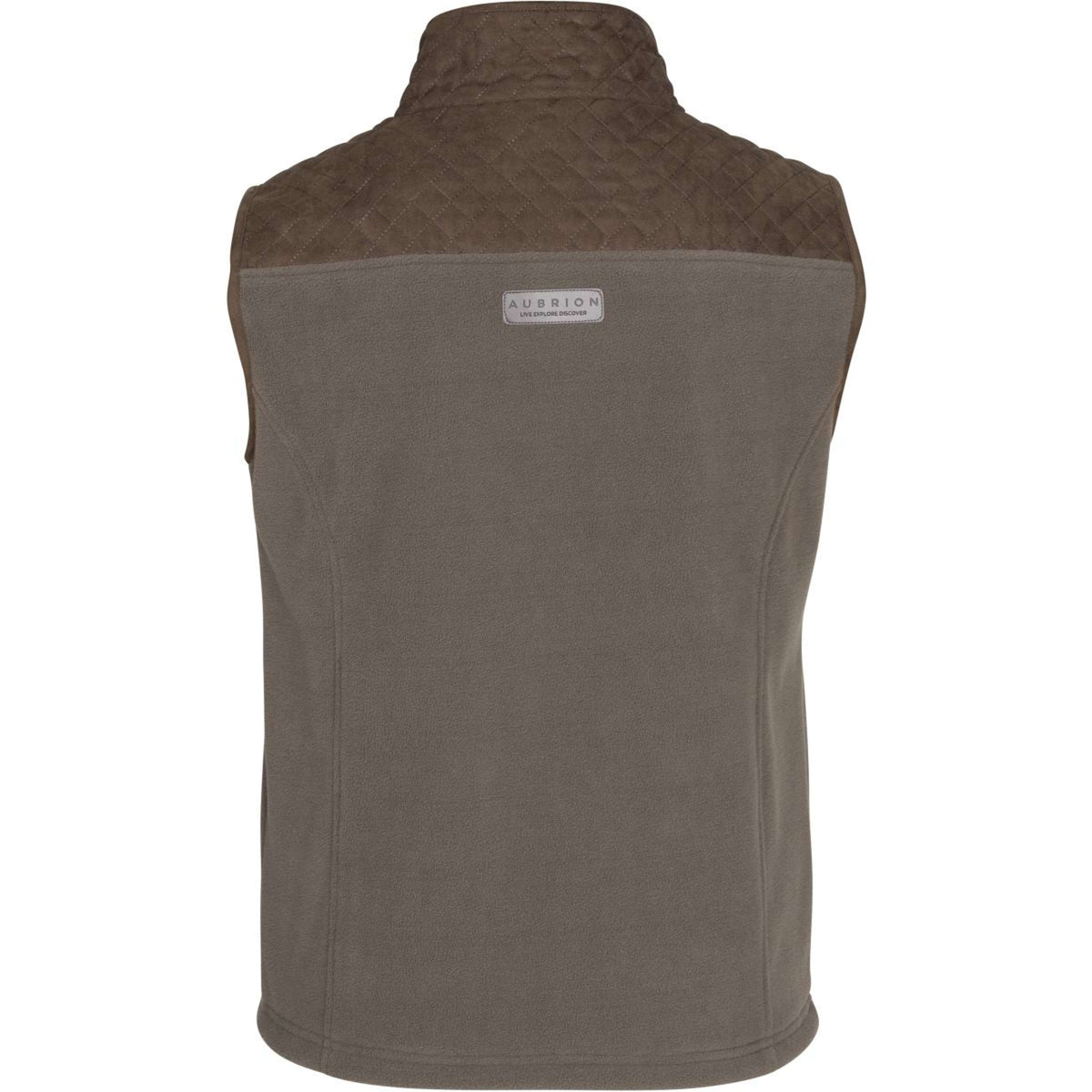 Aubrion by Shires Gilet Heritage Fleece Oliva scura