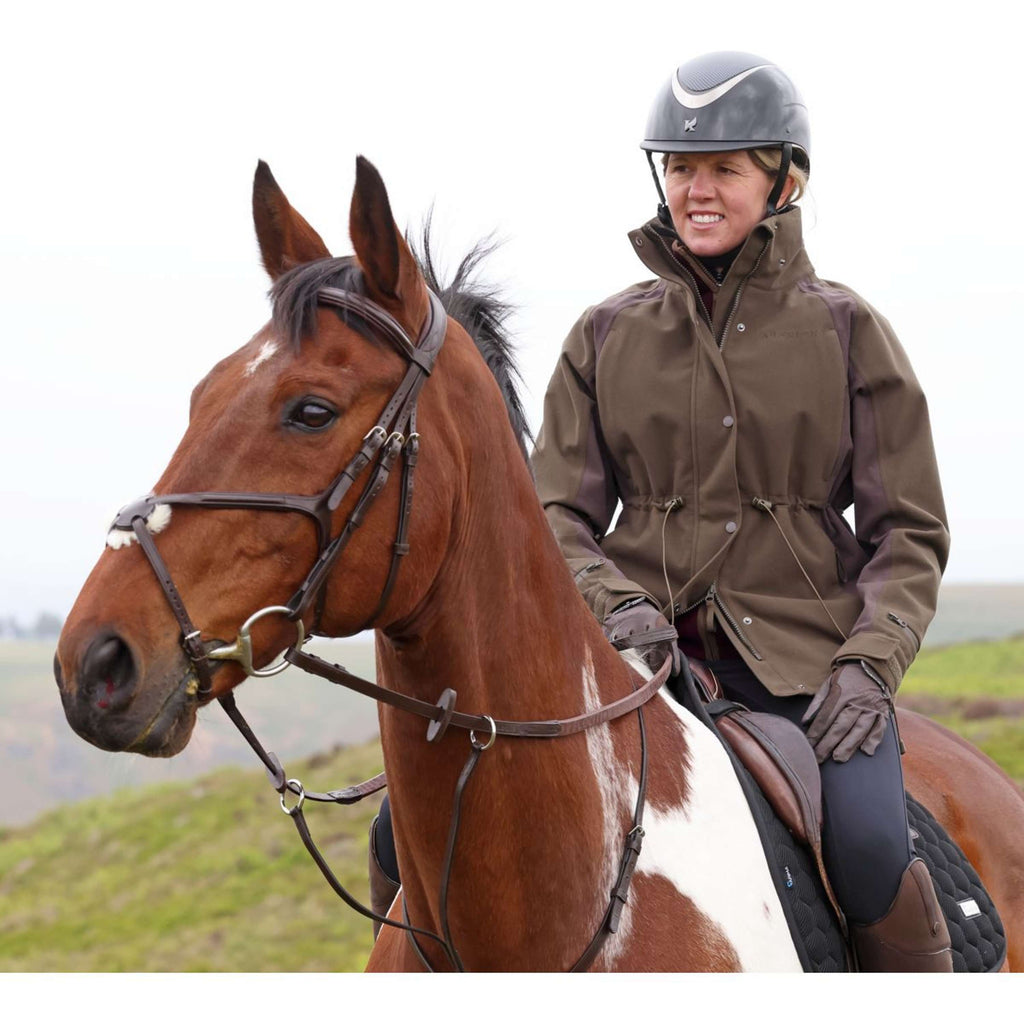 Aubrion by Shires Giacca Heritage Oliva scura