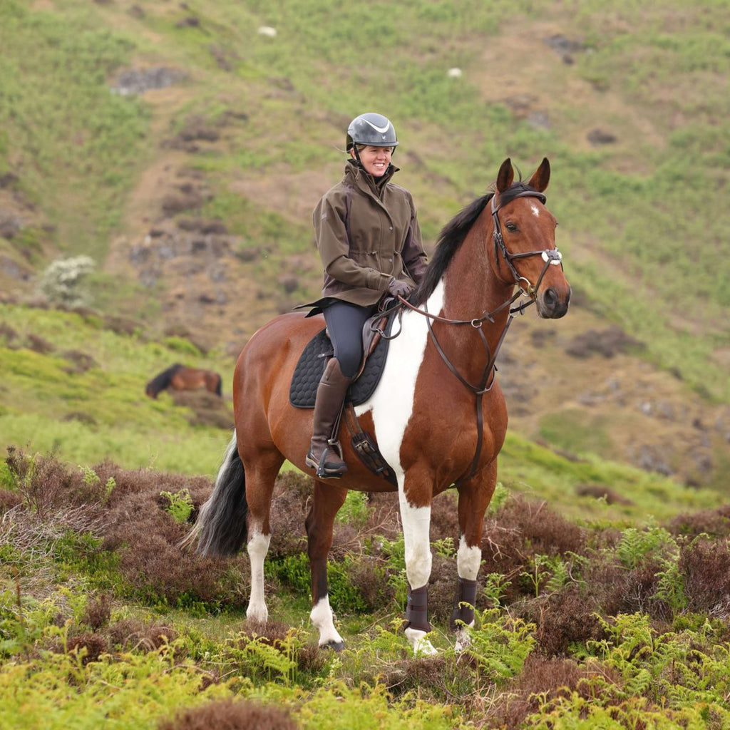 Aubrion by Shires Giacca Heritage Oliva scura
