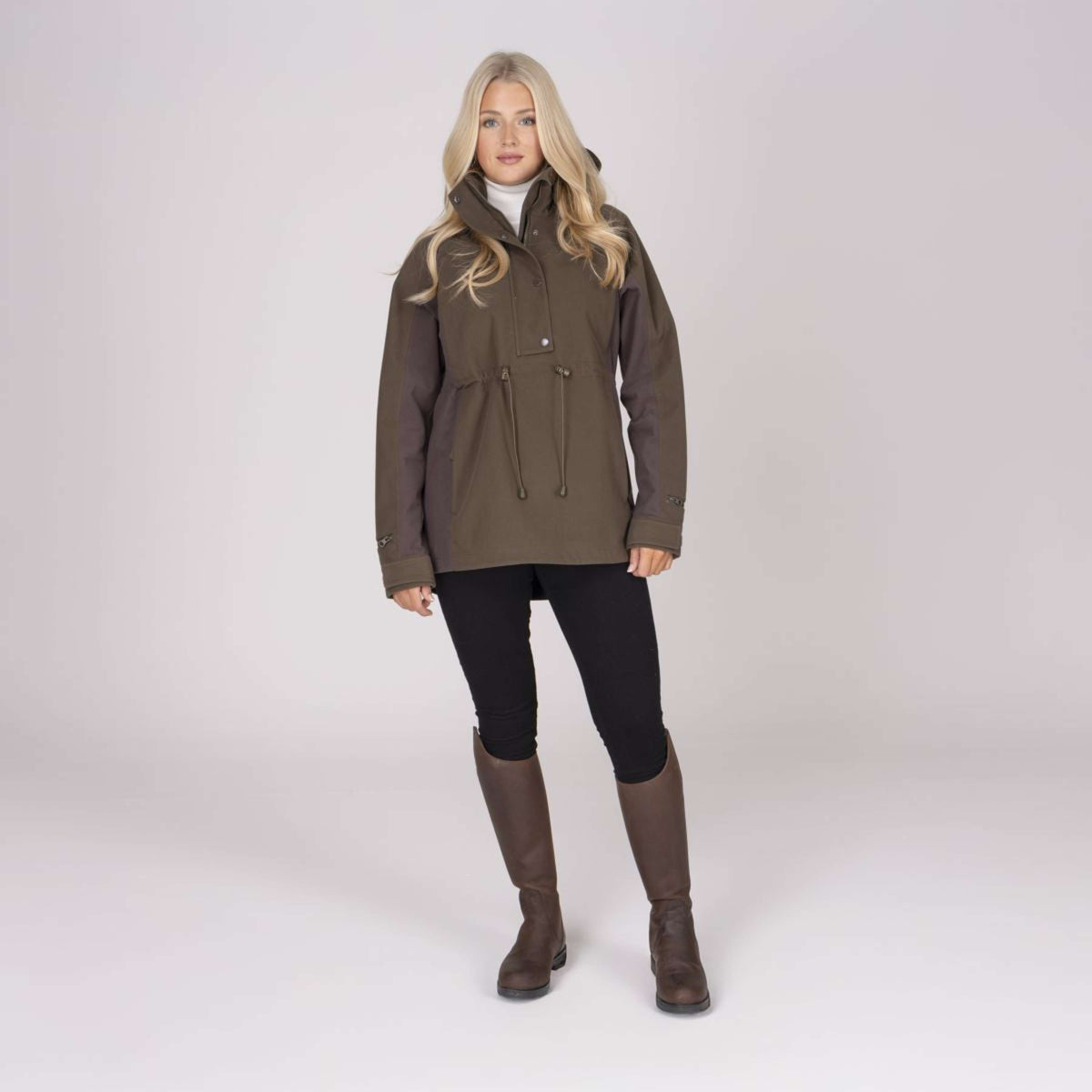 Aubrion by Shires Pullover Heritage Oliva scura