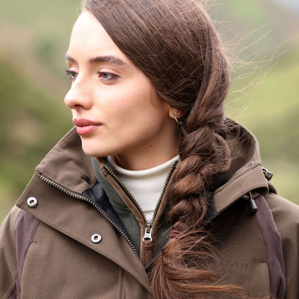 Aubrion by Shires Pullover Heritage Oliva scura