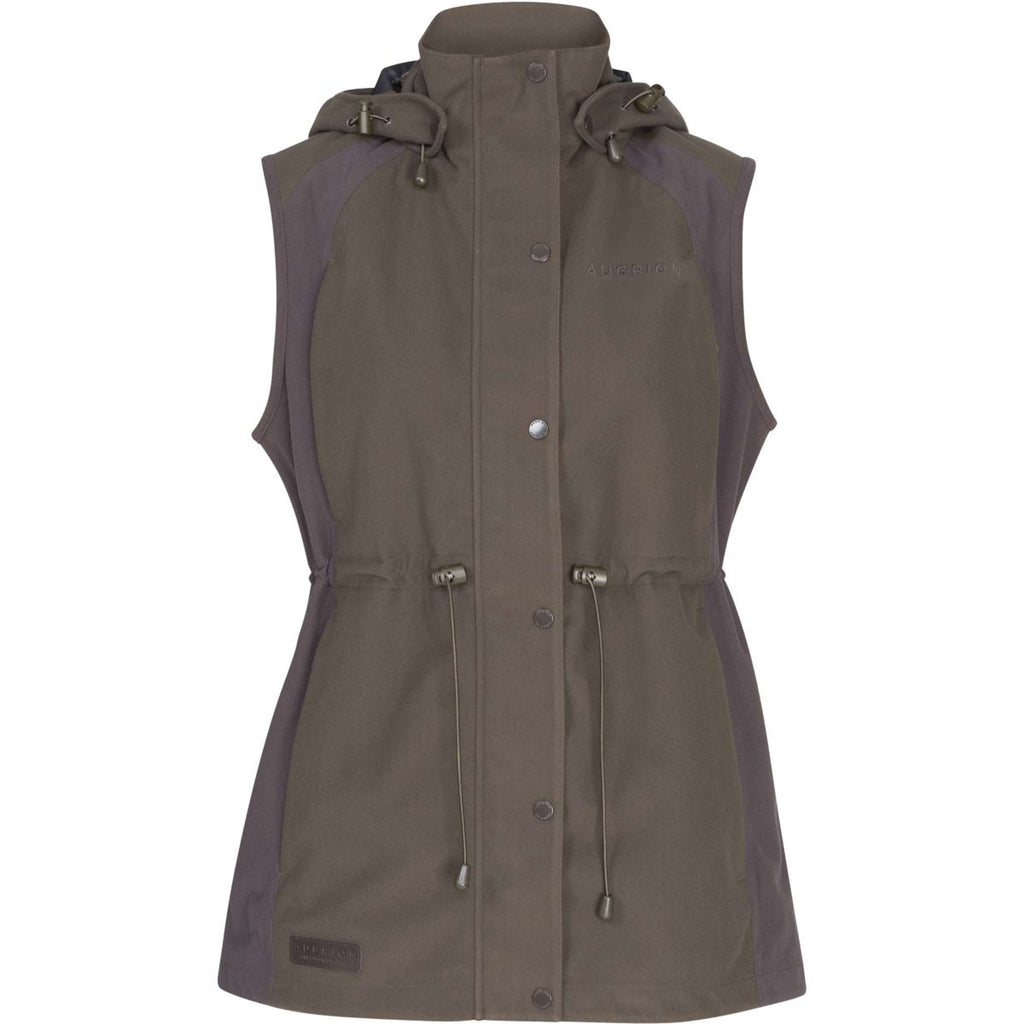 Aubrion by Shires Gilet Heritage Oliva scura