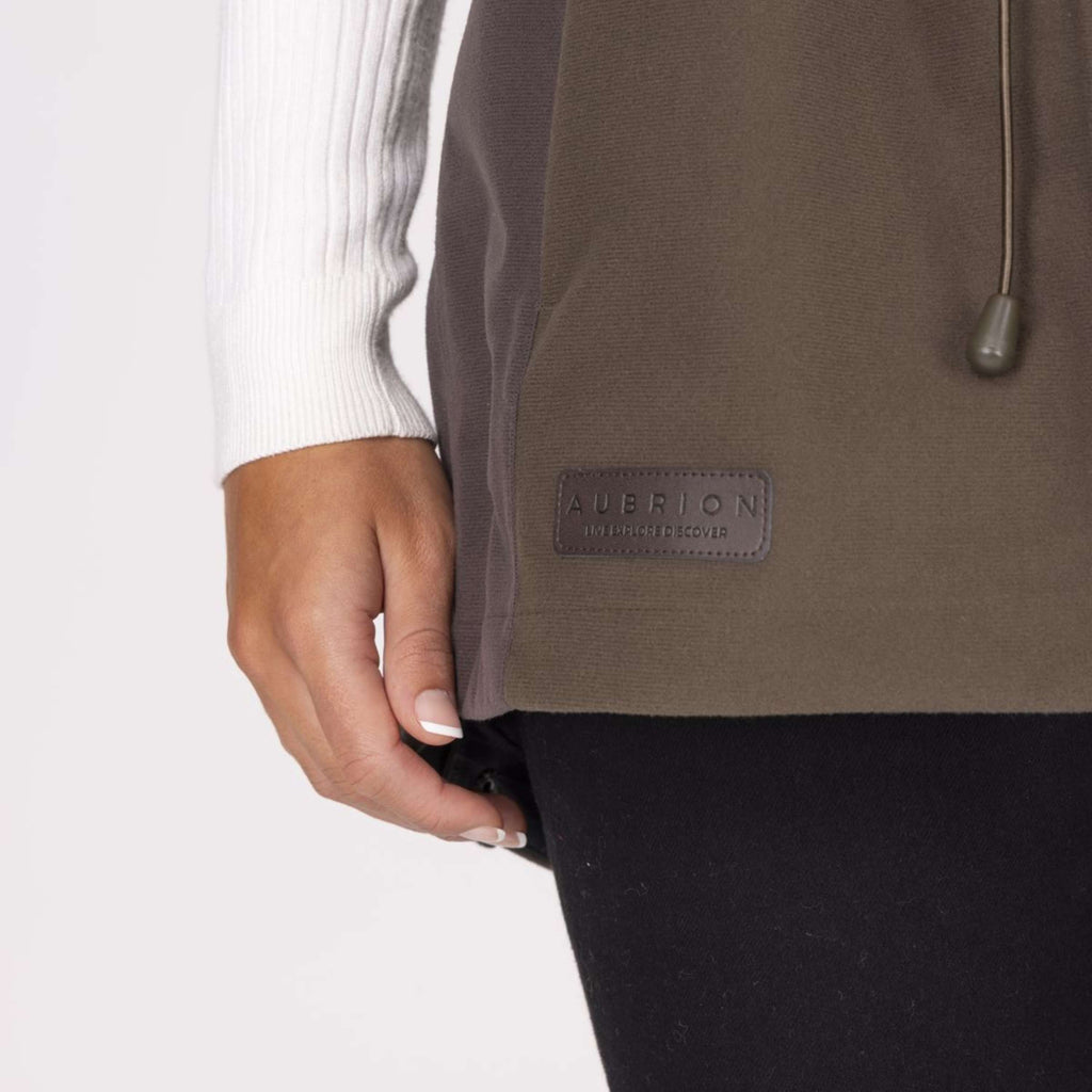 Aubrion by Shires Gilet Heritage Oliva scura