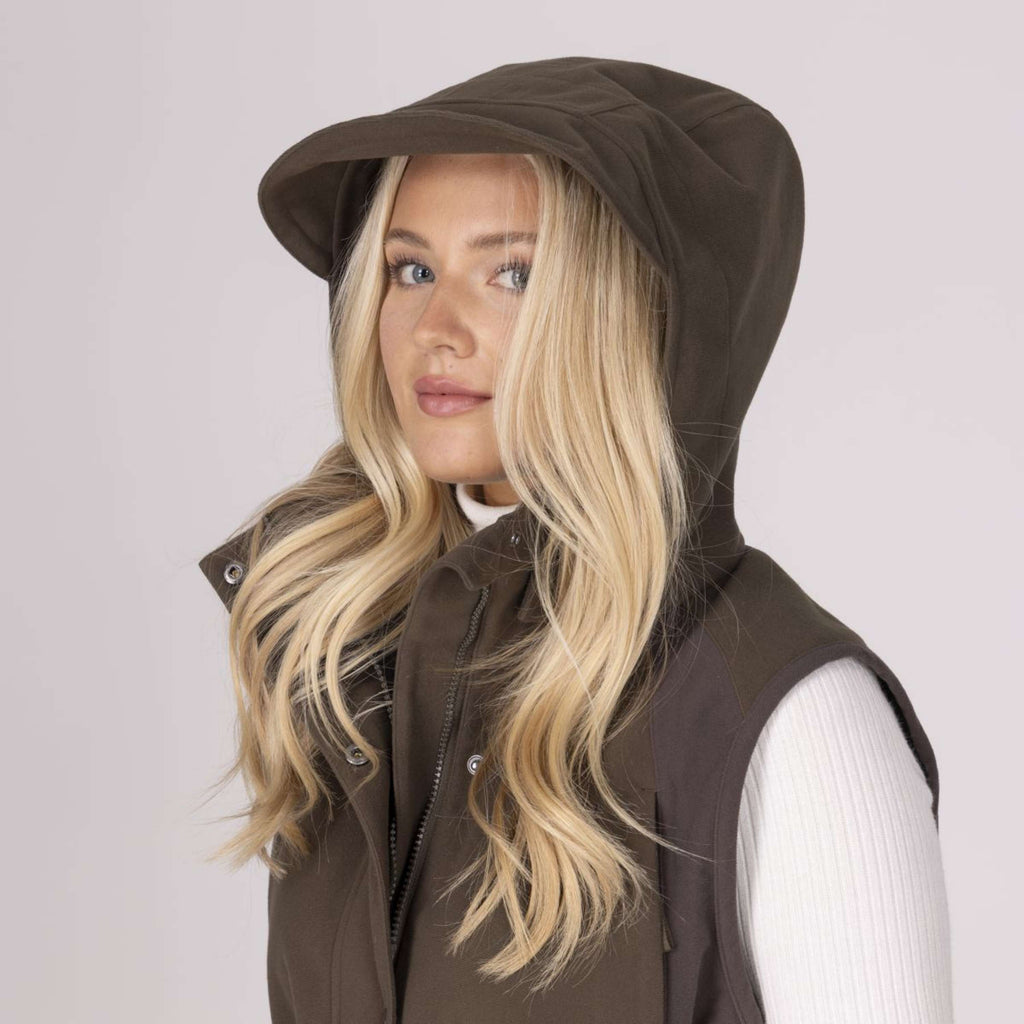 Aubrion by Shires Gilet Heritage Oliva scura
