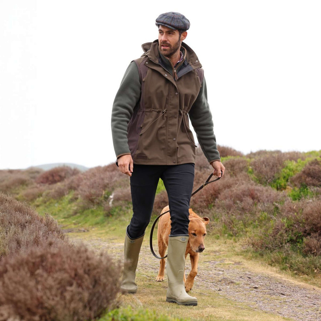 Aubrion by Shires Gilet Heritage Oliva scura