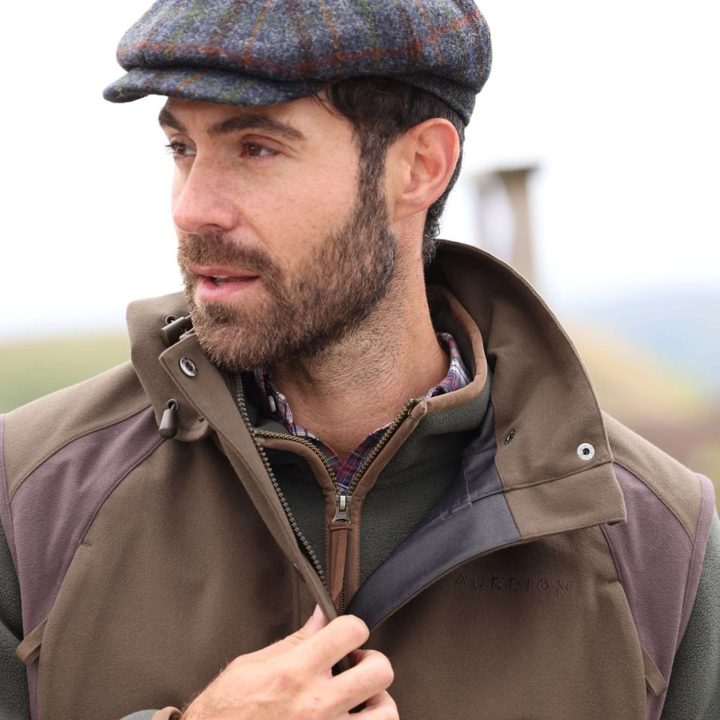 Aubrion by Shires Gilet Heritage Oliva scura