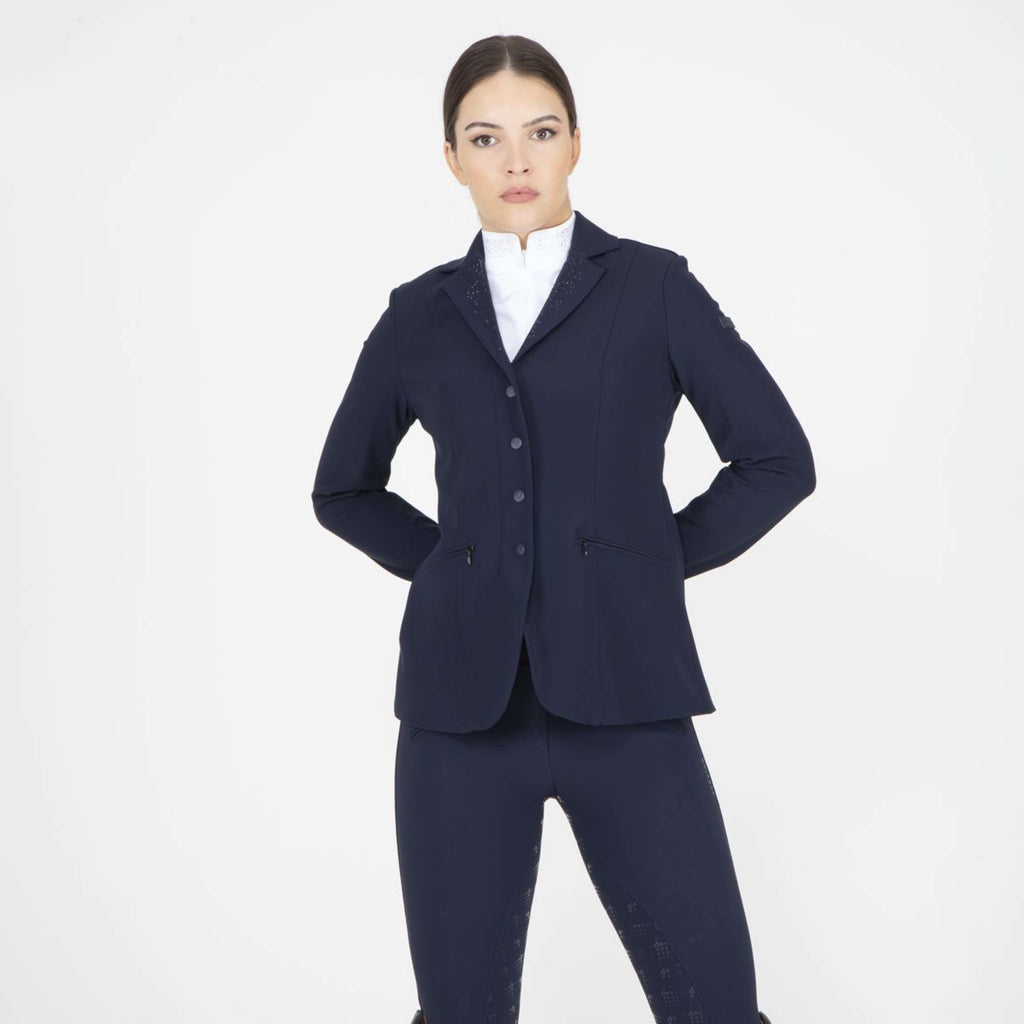 Aubrion by Shires Giacca da Competizione Optima GX Navy