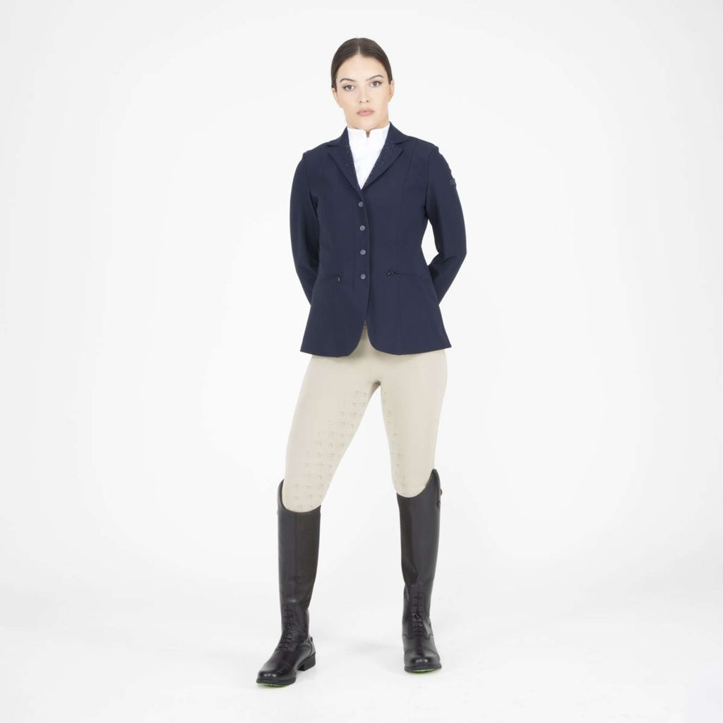 Aubrion by Shires Giacca da Competizione Optima GX Navy