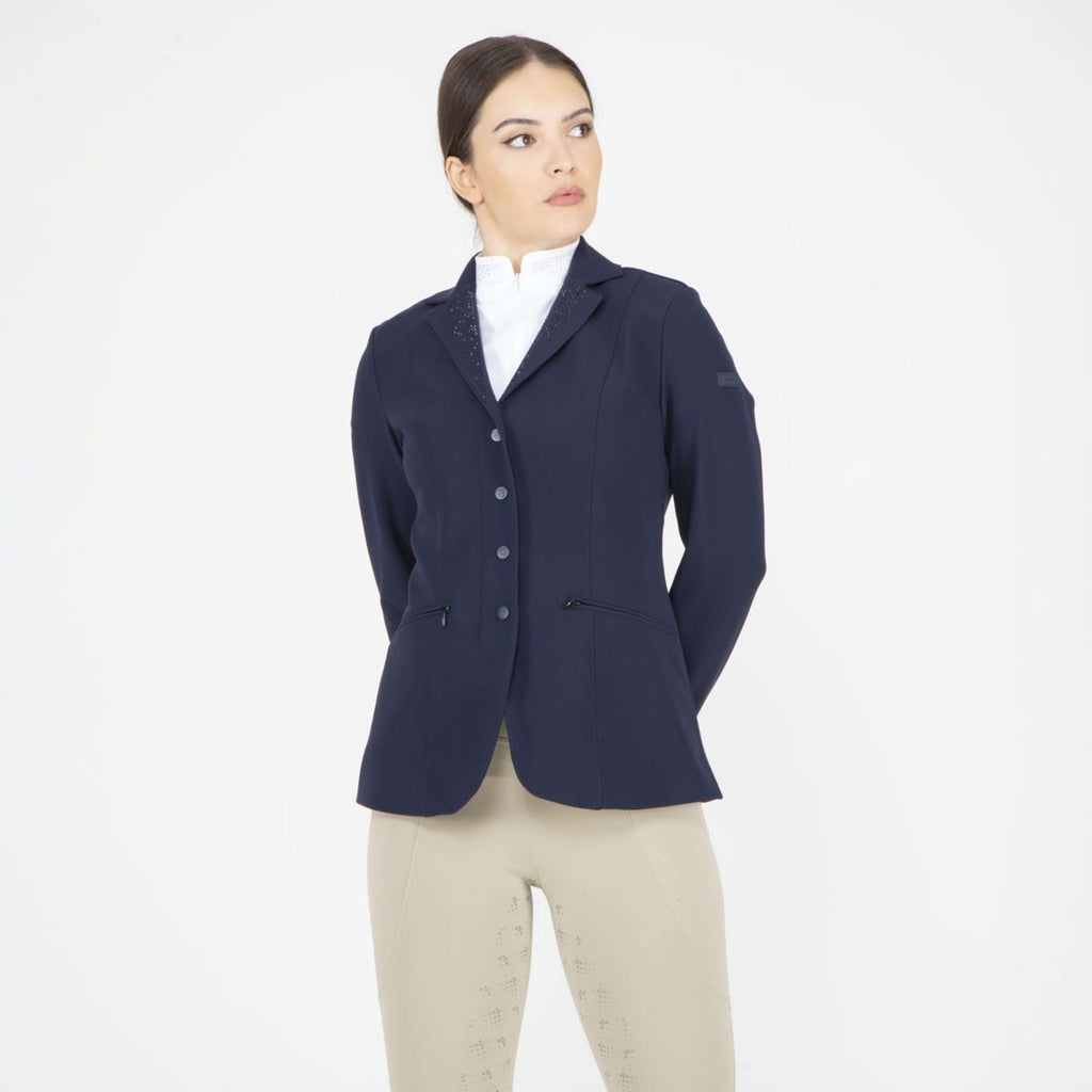 Aubrion by Shires Giacca da Competizione Optima GX Navy