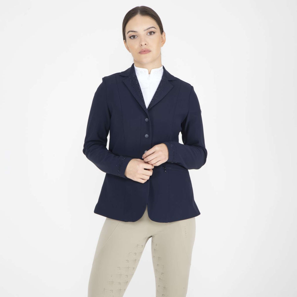 Aubrion by Shires Giacca da Competizione Optima GX Navy