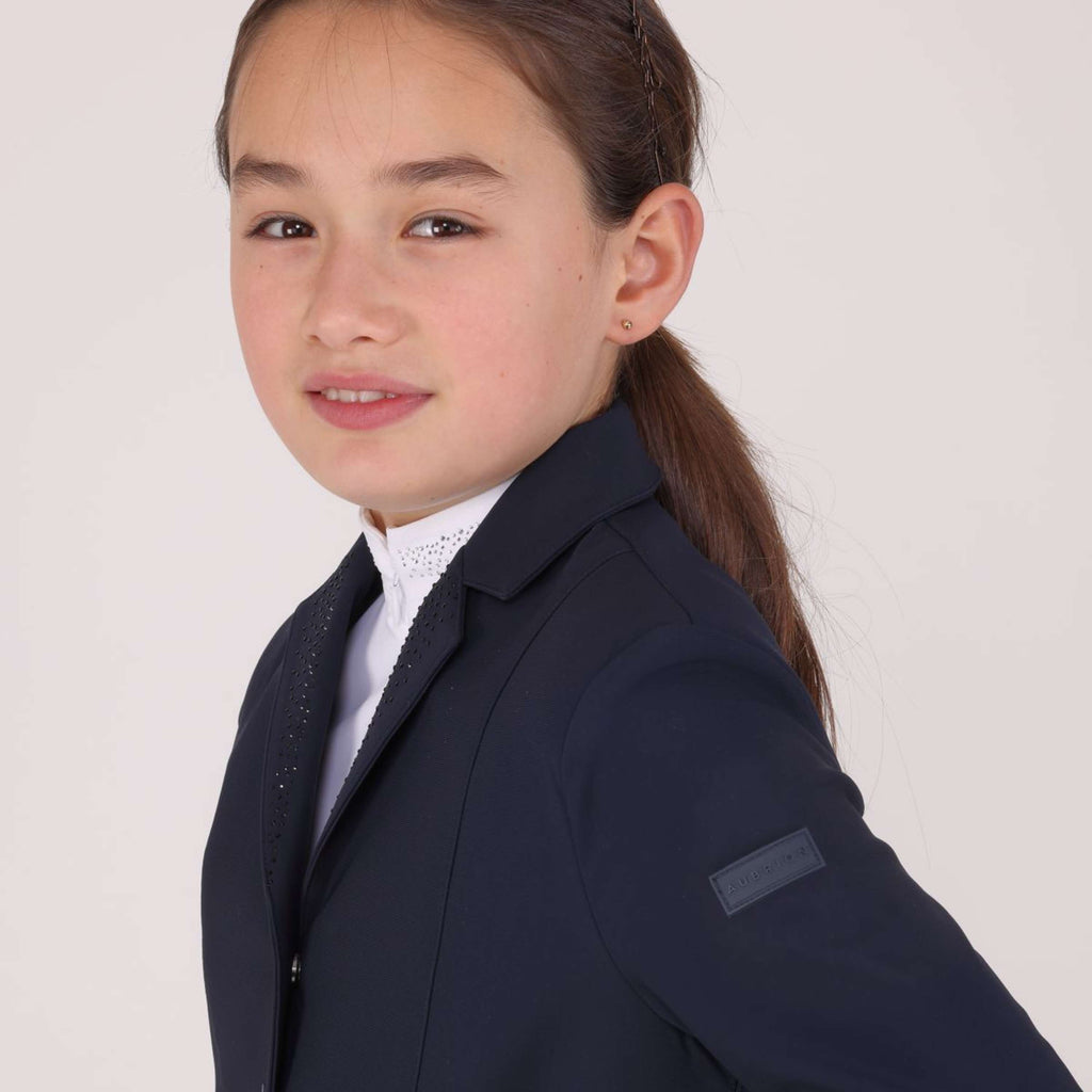 Aubrion by Shires Giacca da Competizione Optima GX Bambini Navy