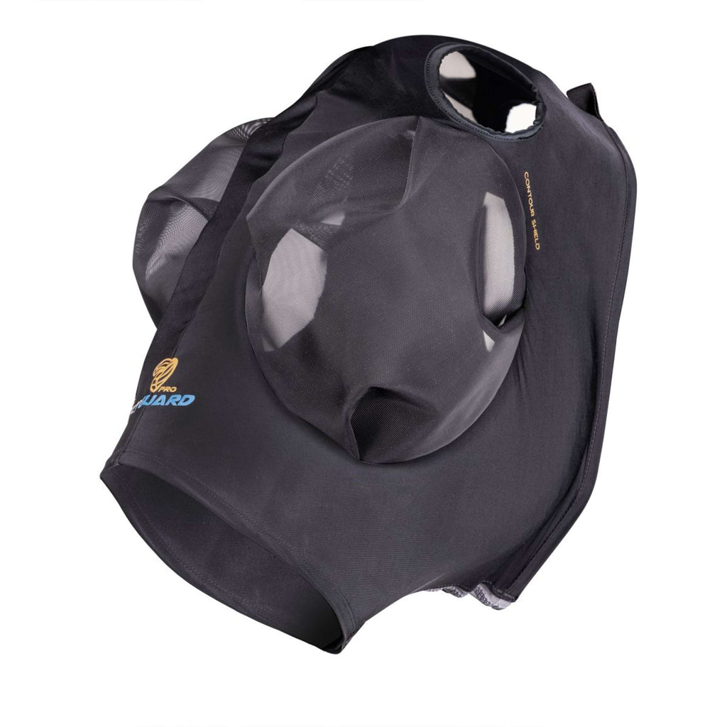 FlyGuard by Shires Maschera per Mosche Pro Stretch con Foro per Orecchio Jet