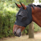 FlyGuard by Shires Maschera per Mosche Pro Stretch con Foro per Orecchio Jet